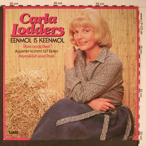 Lodders,Carla: Eenmol is Keenmol, WEA (WEA 58 242), D, 1981 Typ: LP Best.-Nr.: X6115 Preis: 7,50 Euro