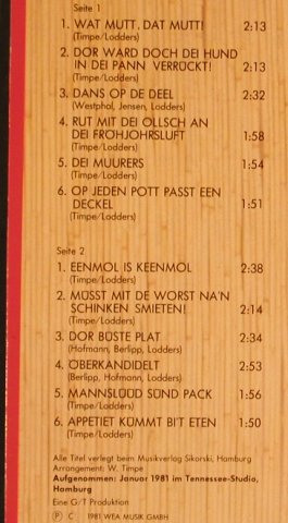 Lodders,Carla: Eenmol is Keenmol, WEA(WEA 58 242), D, 1981 - LP - X6115 - 7,50 Euro