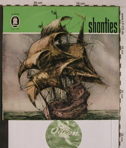 V.A.Shanties: Jakschtat,Otto,Grothey,Klaus,vg+/m-, Odeon,OLA 1052(O 60 703), D, Stereo,  - 10inch - X6865 - 9,00 Euro