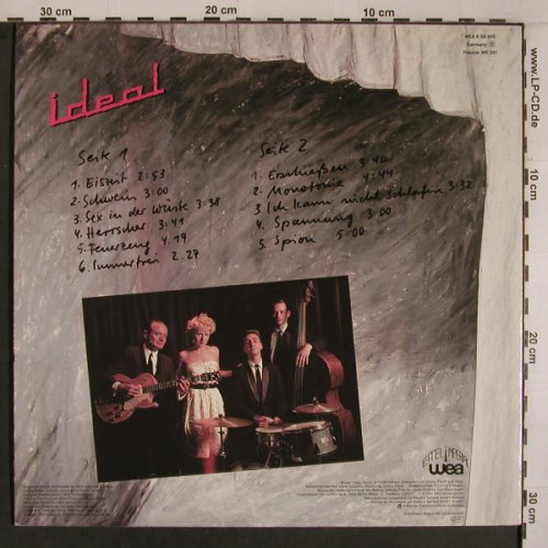 Ideal: Der Ernst des Lebens, WEA(WEA K 58 400), D, 1981 - LP - X6893 - 7,50 Euro