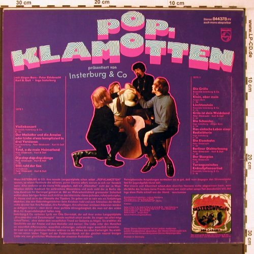 Insterburg & Co.: Pop Klamotten, Philips (844 378 PY), D, 1969 Typ: LP Best.-Nr.: X6981 Preis: 9,50 Euro