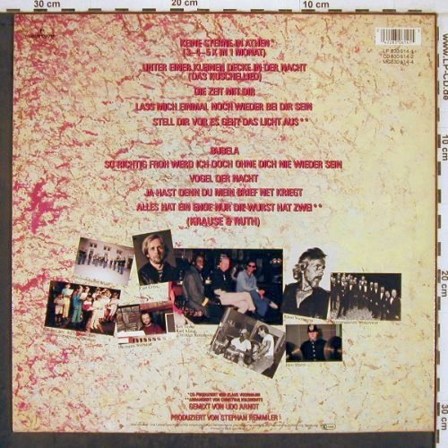 Remmler,Stephan: Same, Mercury(830 614-1), D, 1986 - LP - X7673 - 5,00 Euro