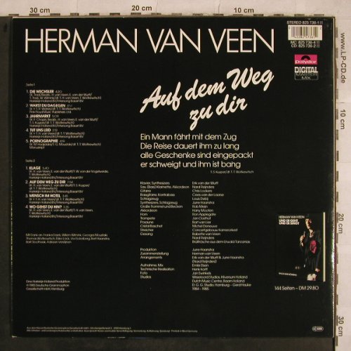 Van Veen,Herman: Auf dem Weg zu dir, Polydor(825 736), D, 1985 - LP - X767 - 5,00 Euro