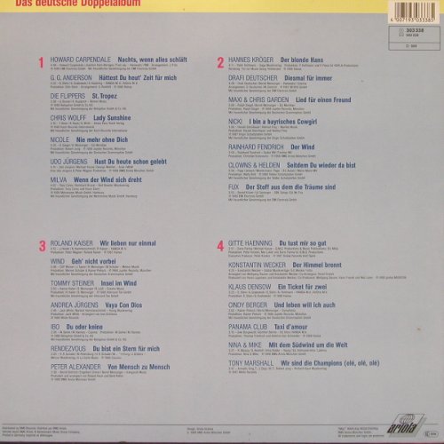 V.A.Super Willi's Hiparade: Das Deutsche Doppelalbum, Ariola (303 338), D, 1988 Typ: 2LP Best.-Nr.: X8220 Preis: 6,00 Euro