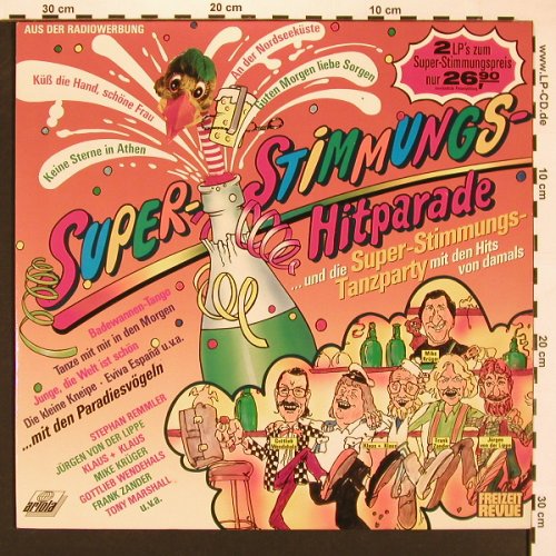 V.A.Super-Stimmungs-Hitparade: Super Stimmungs Tanzparty, Ariola (303 208), D, 1988 Typ: 2LP Best.-Nr.: X8259 Preis: 6,00 Euro
