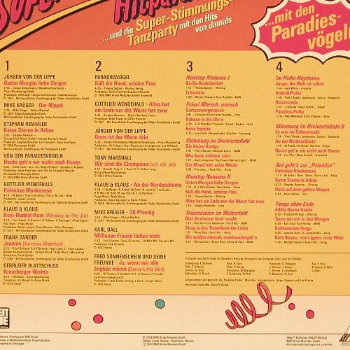 V.A.Super-Stimmungs-Hitparade: Super Stimmungs Tanzparty, Ariola(303 208), D, 1988 - 2LP - X8259 - 6,00 Euro