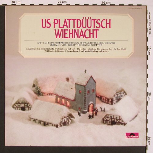 V.A.Us Plattdüütsche Wiehnacht: Godewind,Kiesewetter,F.Kay..., Polydor (819 691-1), D Typ: LP Best.-Nr.: X8467 Preis: 6,00 Euro