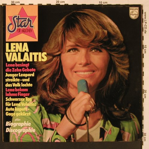 Valaitis,Lena: Star für Millionen, Foc, Philips, D Typ: LP Best.-Nr.: X8715 Preis: 6,00 Euro