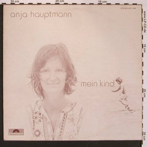 Hauptmann,Anja: Mein Kind, Foc, m-/vg+, Polydor(2371 608), D, 1975 - LP - X8742 - 6,00 Euro