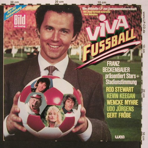 V.A.Viva Fussball: Franz Beckenbauer präs., WEA (58 200), D, 19 Tr., 1980 Typ: LP Best.-Nr.: X8880 Preis: 6,00 Euro