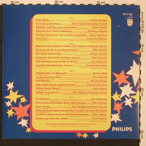 V.A.Es Leuchten die Sterne: aus Goldenen Schlagerzeiten, Foc, Philips(6612 059), D, vg+/m-,  - 2LP - X9098 - 7,50 Euro