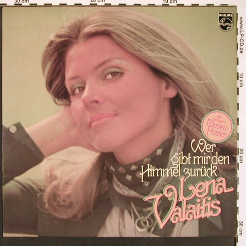 Valaitis,Lena: Wer gibt Mir den Himmel zurück, Philips (6305 217), D, 1974 Typ: LP Best.-Nr.: X9245 Preis: 7,50 Euro