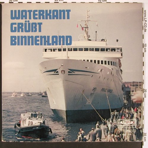 V.A.Waterkant grüßt Binnenland: Same, Foc, Vogue(LDVS 17194), D, 1970 - 2LP - X9306 - 12,50 Euro