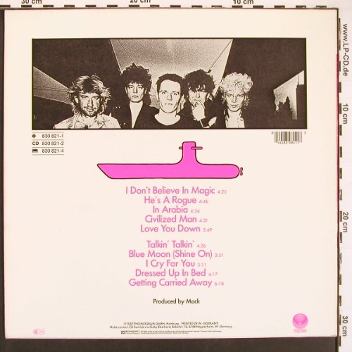 Extrabreit: Sex After 3 Years In A Submarine, Vertigo(830 821-1), D, 1987 - LP - X9313 - 6,00 Euro
