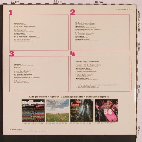 V.A.Rolling Home: Shanties u.Lieder...mit Henno Storm, Baccarola (88 980 XLU), D Typ: 2LP Best.-Nr.: X9896 Preis: 7,50 Euro