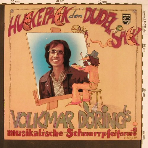 Döring,Volkmar: Huckepack den Dudelsack, Philips(6305 291), D, 1976 - LP - Y1083 - 7,50 Euro
