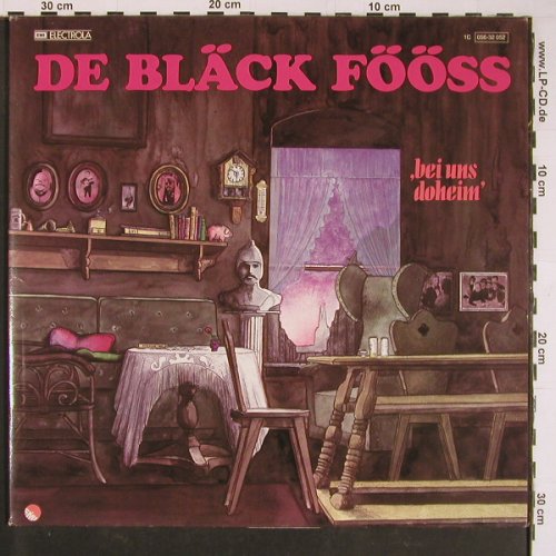 De Bläck Föss: Bei uns Doheim, Foc, m-/vg+, EMI(056-32 052), D, 1977 - LP - Y1102 - 5,00 Euro