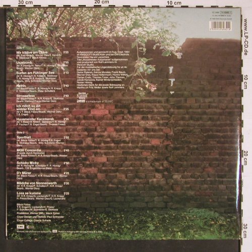 De Bläck Föss: Mir Klve am Lve, Foc, EMI(14 6985 1), D, 1984 - LP - Y1160 - 7,50 Euro