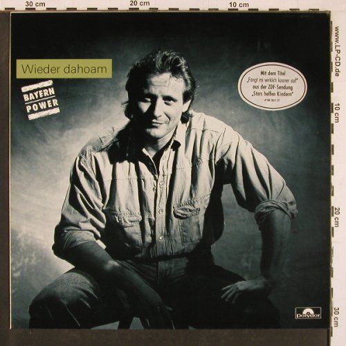 Wecker,Konstantin: Wieder dahoam - Bayern Power, Polydor (831 263-1), D, 1986 Typ: LP Best.-Nr.: Y1261 Preis: 6,00 Euro