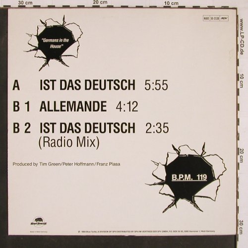 Der Wilde Fritz: Ist Das Deutsch *2+1 - mix, Blue Turtle(50-3538), D, 1988 - 12inch - Y1311 - 4,00 Euro