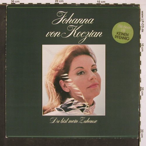 von Koczian,Johanna: Du bist mein Zuhause, CBS (80 333), D/NL, 1974 Typ: LP Best.-Nr.: Y1360 Preis: 5,00 Euro
