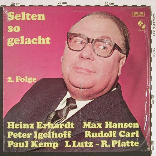V.A.Selten So Gelacht: Folge 2, Erhardt, Igeloff.., FS-New, Elite(SOLP-496), CH,  - LP - Y1391 - 7,50 Euro