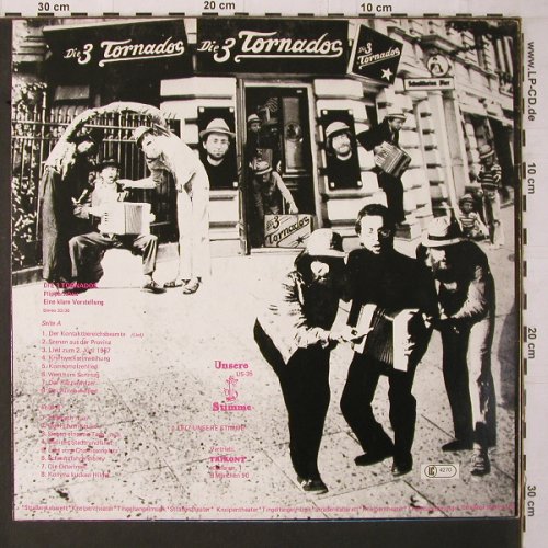 3 Tornados: Flipperschau, Trikont(US-35), D, 1977 - LP - Y1446 - 7,50 Euro
