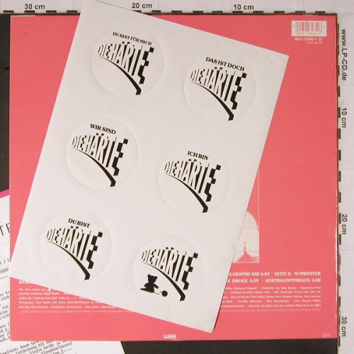Die Härte: Wahnsinn I,  incl. Aufkleber, WEA(9031-73485-1), D, 1991 - LP - Y1459 - 6,00 Euro