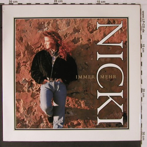 Nicki: Immer Mehr, Virgin(210 519-630), D, 1990 - LP - Y1489 - 6,00 Euro