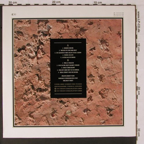 Nicki: Immer Mehr, Virgin(210 519-630), D, 1990 - LP - Y1489 - 6,00 Euro