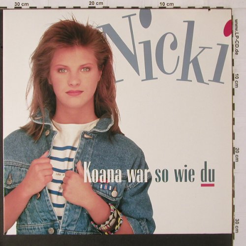Nicki: Koana war so wie du*2+1, Piccobello/Virgin(611 971-213), D, co, 1988 - 12inch - Y1703 - 4,00 Euro