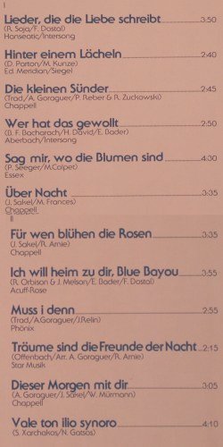 Mouskouri,Nana: Lieder,die die Liebe schreibt, Philips(9129 001), D, 1978 - LP - Y1742 - 6,00 Euro