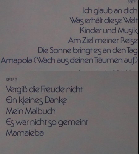 Mouskouri,Nana: Vergiß die Freude nicht, Philips(824 019-1 Q), D, 1984 - LP - Y1743 - 6,00 Euro