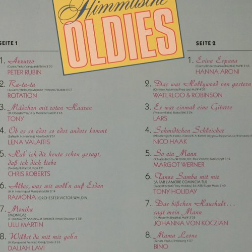 V.A.Hit Come Back: Himmlische Oldies Nr.3, 1968-1978, Polyphon(837 456-1), D, 1978 - LP - Y1766 - 5,00 Euro