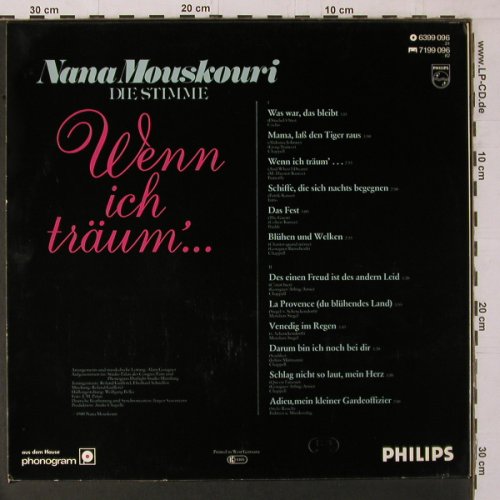 Mouskouri,Nana: Wenn Ich Träum'..., Philips(6399 096), D, 1980 - LP - Y1780 - 6,00 Euro