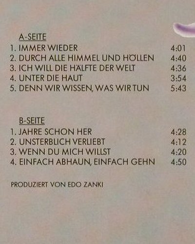 Deter,Ina: Ich will die Hälfte der Welt, Mercury(832 927-1), D, 1987 - LP - Y1803 - 6,00 Euro