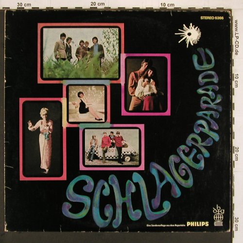 V.A.Schlagerparade: Ester&Abi Ofarim,Rattles, Vicky.., Philips Club Ed. (6366), D, 1969 Typ: LP Best.-Nr.: Y1979 Preis: 7,50 Euro