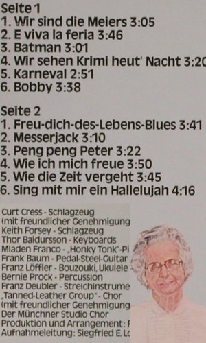 Wolfgang: Wir sind die Meiers, Foc, Elektra (ELK 42 142), D, 1973 Typ: LP Best.-Nr.: Y1987 Preis: 6,00 Euro