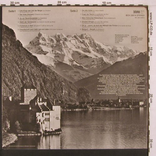 Roland,Joy: Ein Musikalischer Sonnenschein..., Bellaphon(BCH 33014), D, 1978 - LP - Y2158 - 7,50 Euro