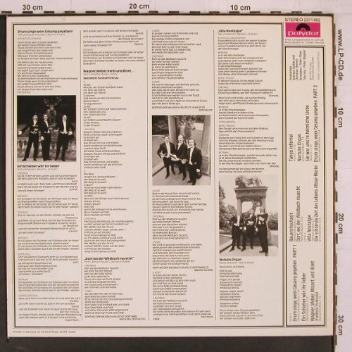 Franz & Freunde: Drum singe,wem Gesang gegeben, Polydor(2371 662), D, 1976 - LP - Y2297 - 6,00 Euro