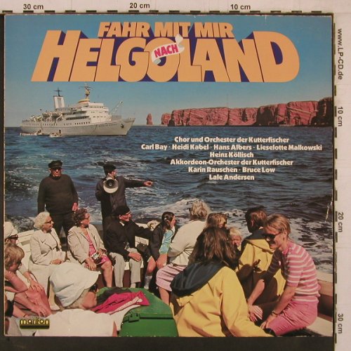 V.A.Fahr mit mir nach Helgoland: Kutterfischer, H.Kabel, Andersen.., Marifon(47 955 XAU), D, 1980 - LP - Y2346 - 7,50 Euro