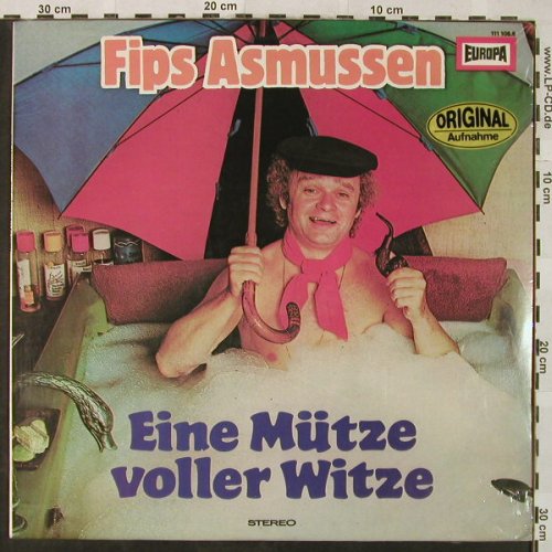 Asmussen,Fips: Eine Mütze voller Witze, FS-Neu, Europa (111 108.6), D, 1978 Typ: LP Best.-Nr.: Y2374 Preis: 9,00 Euro