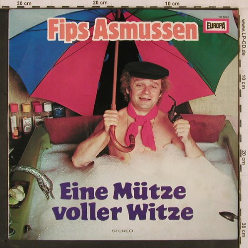 Asmussen,Fips: Eine Mütze voller Witze, Europa (111 108.6), D, 1978 Typ: LP Best.-Nr.: Y2376 Preis: 6,00 Euro
