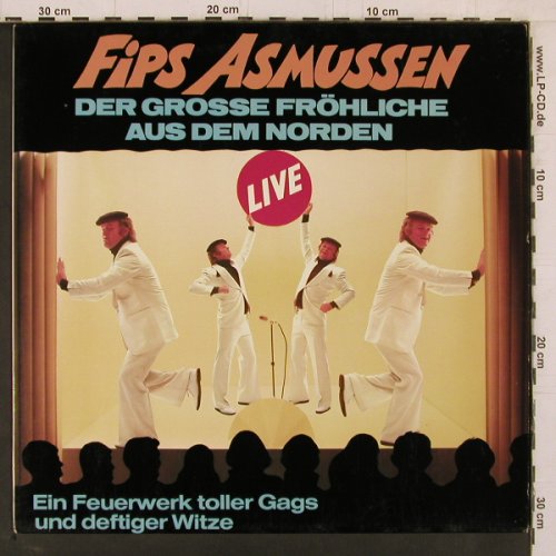 Asmussen,Fips: Der grosse fröhliche aus dem Norden, Metronome (30 757 9), D, Club Ed, 1977 Typ: LP Best.-Nr.: Y2377 Preis: 5,00 Euro