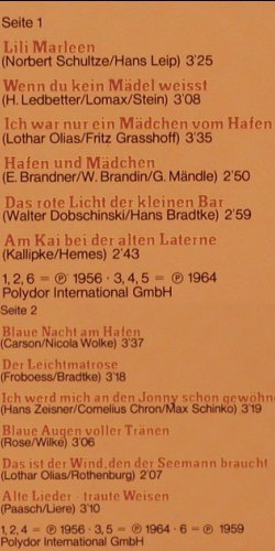 Andersen,Lale: Wie einst Lili Marleen, Karussell, Ri (2330 281), D Typ: LP Best.-Nr.: Y2386 Preis: 5,00 Euro