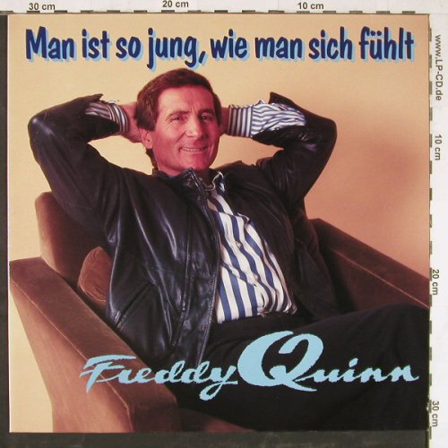 Quinn,Freddy: Man ist so jung, wie man sich fühlt, Esperanza(2891 807), D, 1986 - LP - Y2405 - 6,00 Euro