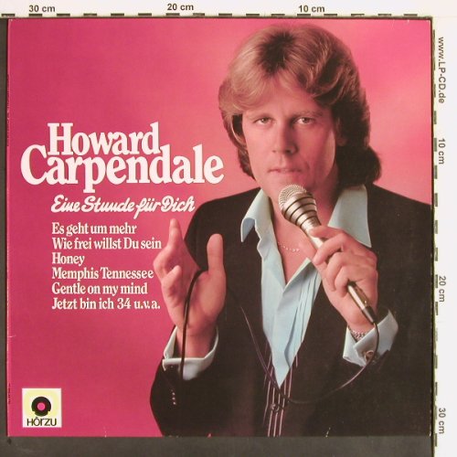Carpendale,Howard: Eine Stunde für Dich, HörZu Emi(066-46 136), D,  - LP - Y2518 - 6,00 Euro