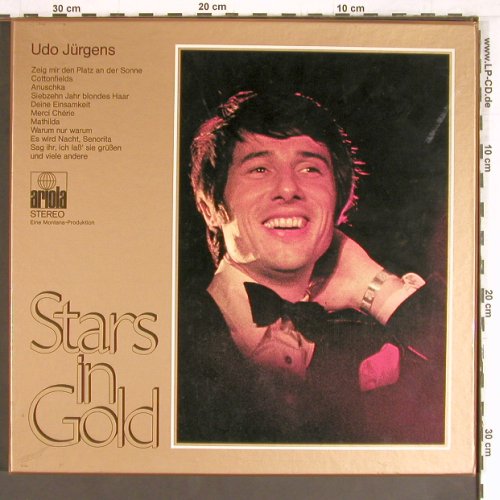 Jürgens,Udo: Stars In Gold, Box, +Poster, Ariola(86 030 XDT), D,  - 2LP - Y2627 - 9,00 Euro