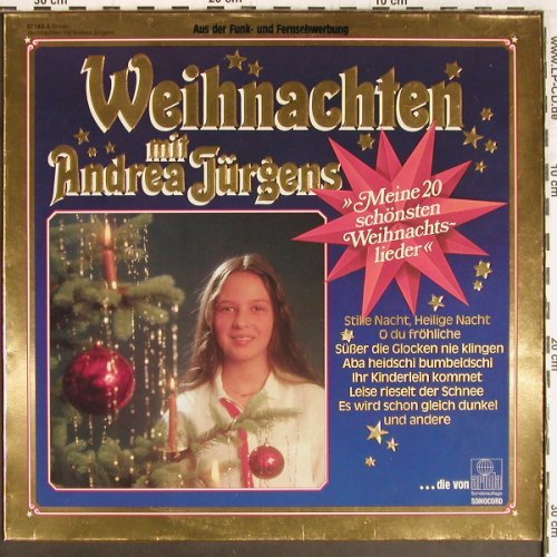 Jürgens,Andrea: Weihnachten mit, Ariola, Sonderauflage(27 183-3), D, 1979 - LP - Y2693 - 6,00 Euro