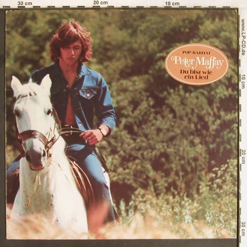 Maffay,Peter: Du bist wie ein Lied, Telefunken(6.24551 AT), D, 1971 - LP - Y2812 - 6,00 Euro